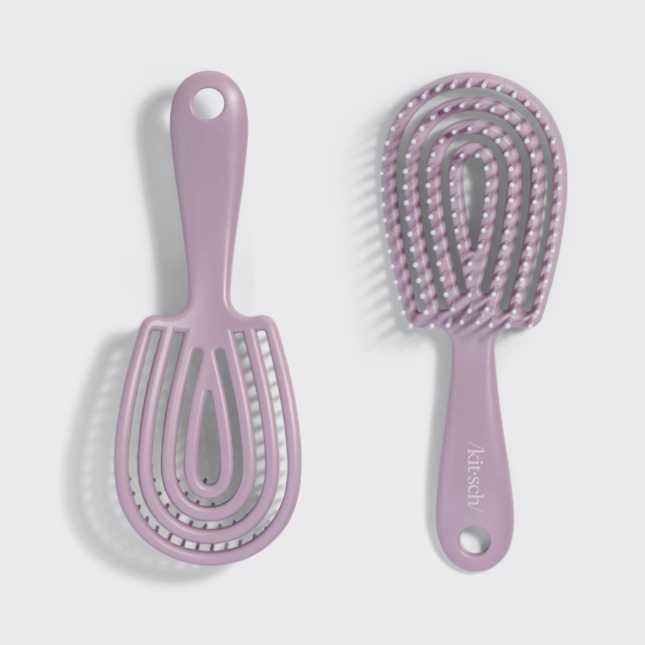 KITSCH - Mini Soft Violet Detangling Flexi Brush KITSCH