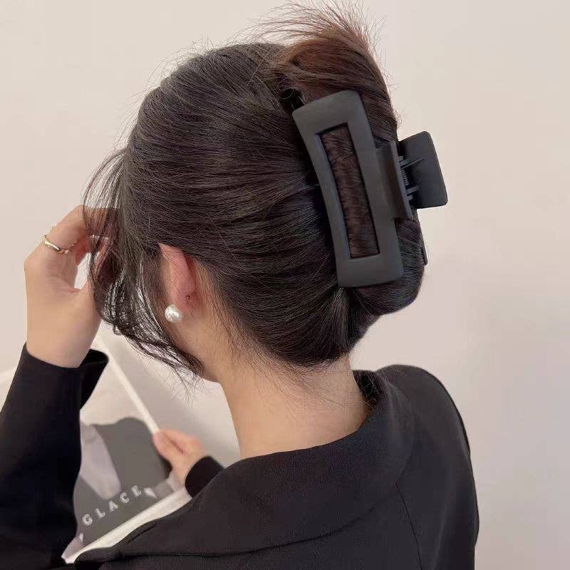 JOSSLYN Jumbo Bendable Flexible Hair Claw Clips