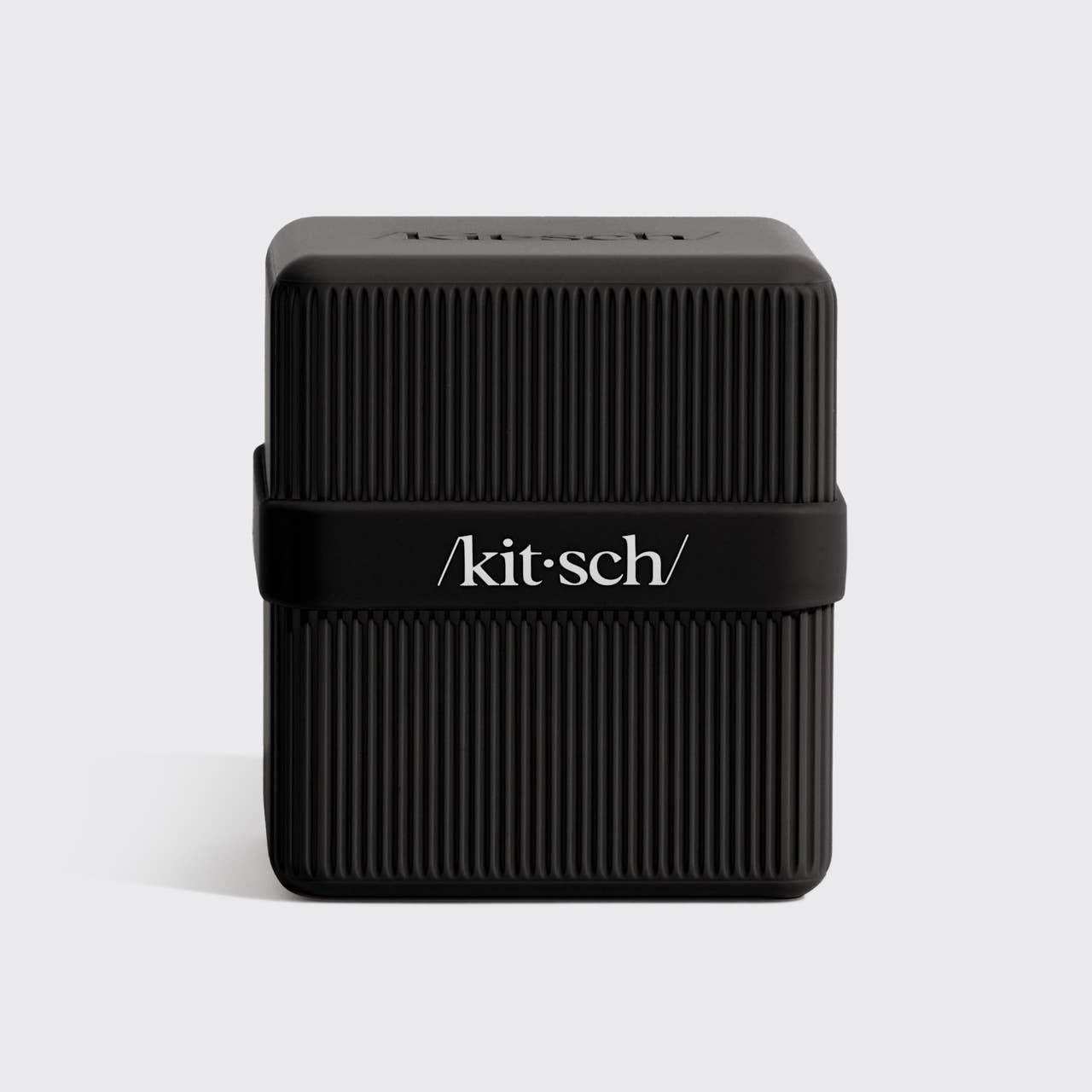 KITSCH - 2-Compartment Travel Case - Black