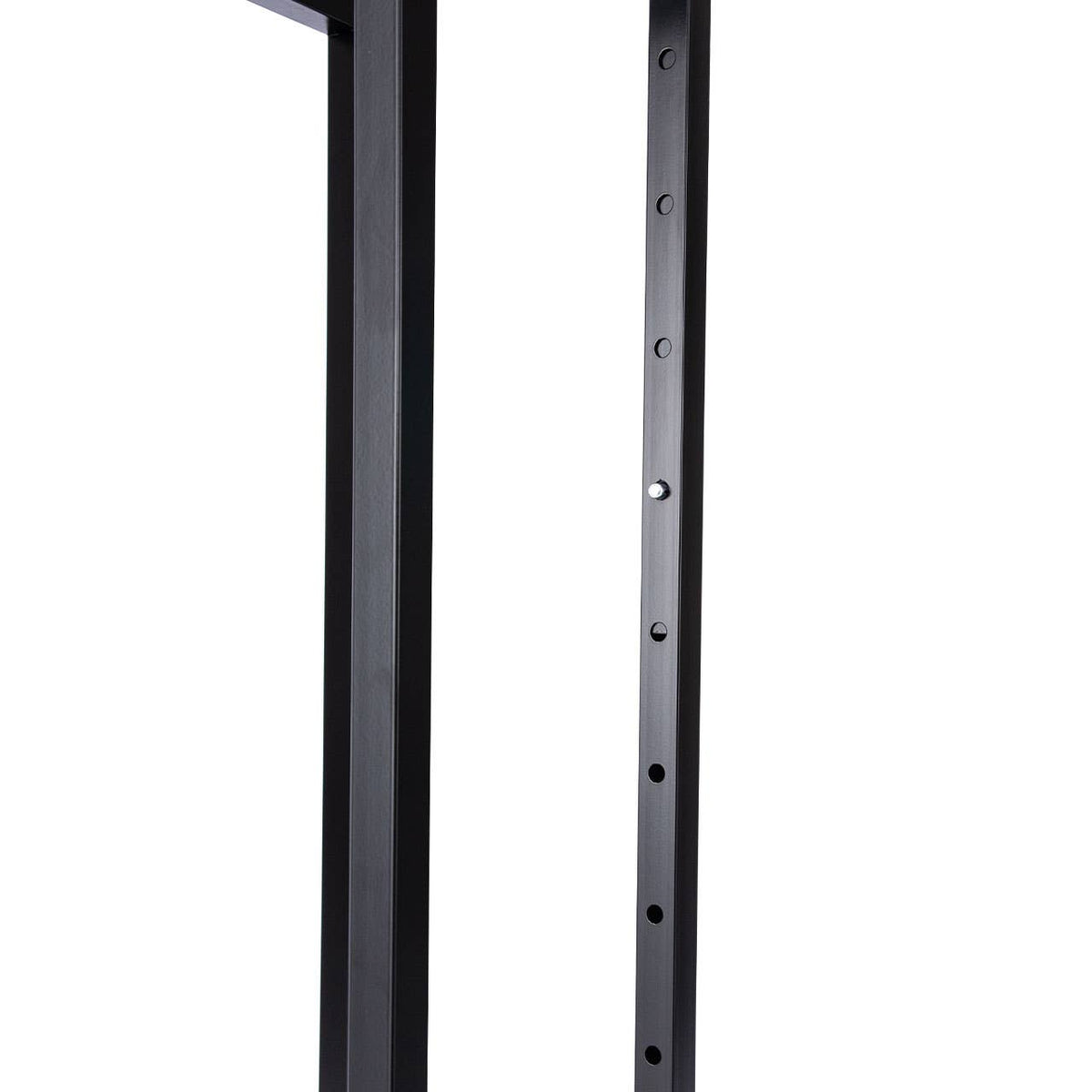 Store Supply Warehouse - 4-Way Black Clothing Rack With Slant Arms