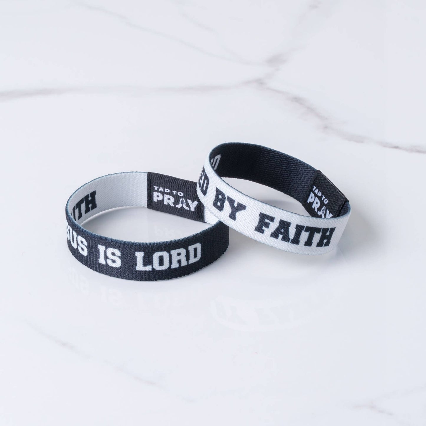 Tap To Pray Wristbands - Jesus Is Lord - Medium