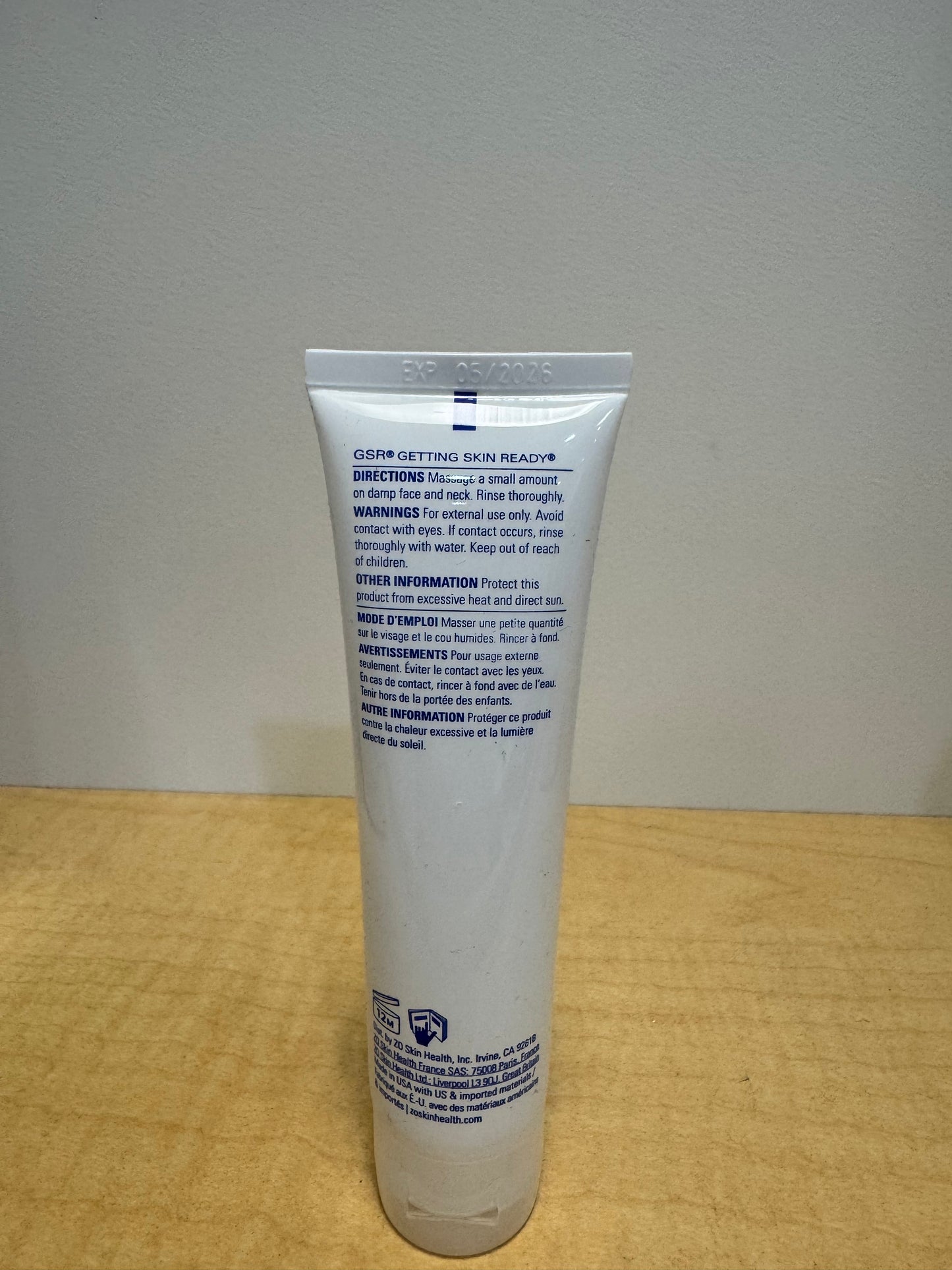 New Expired Zo Exfoliating Cleanser (Travel Size) 2 oz (Box Not Included)