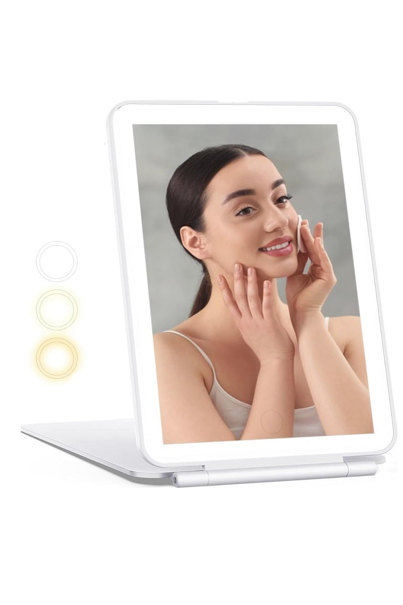 Rechargeable Travel LED Makeup Mirror Tablet