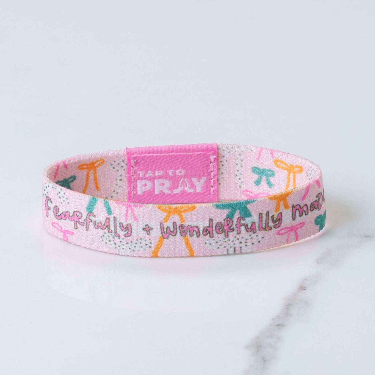 Tap To Pray - Kingfolk Series Wristband - Fearfully & Wonderfully Made - Medium