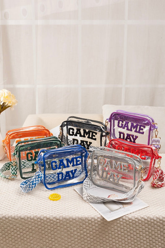 Game Day Stadium Transparent Crossbody