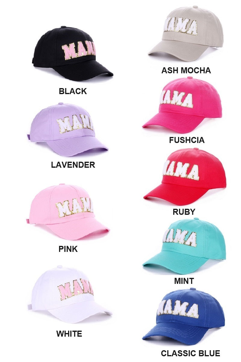 Mama Chenille Patch Hat