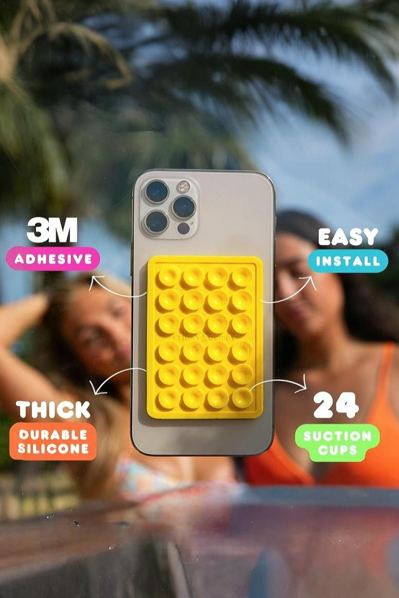 Tik Tok Silicone Suction Cup Phone Holder