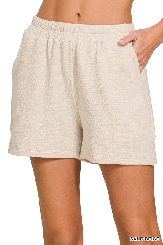Cotton Slub Shorts