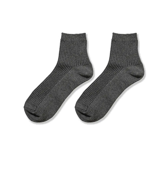 Zenana Women's Ribbed Crew Socks Zenana