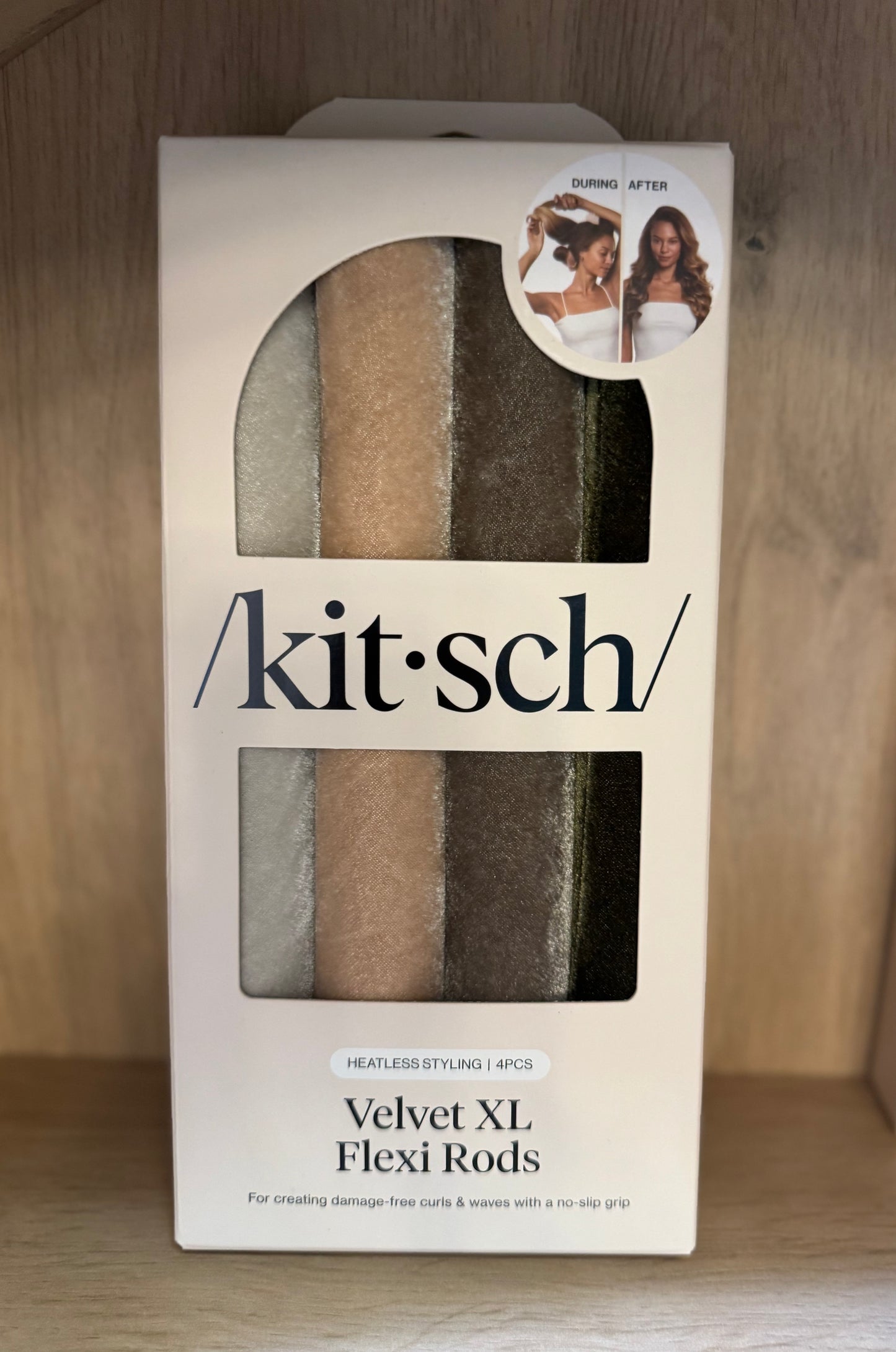 KITSCH - Velvet XL Flexi Rods 4pc Set - Eucalyptus