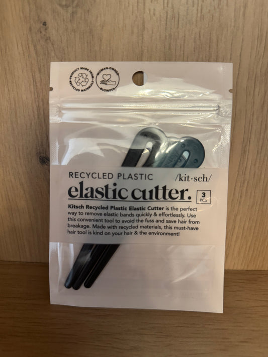 KITSCH - Eco-Friendly Elastic Cutters 3pc Set - Black
