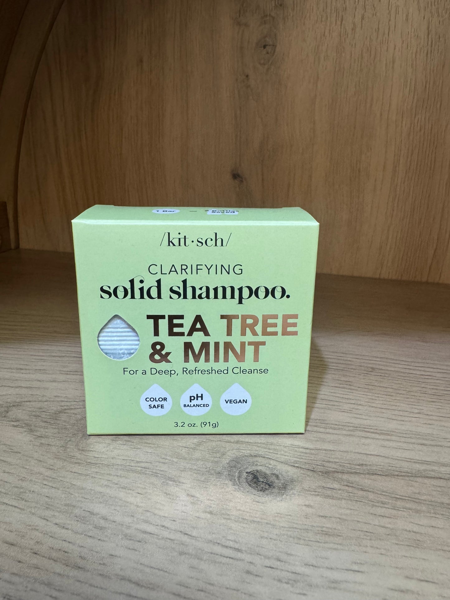KITSCH - Tea Tree + Mint Clarifying Shampoo Bar