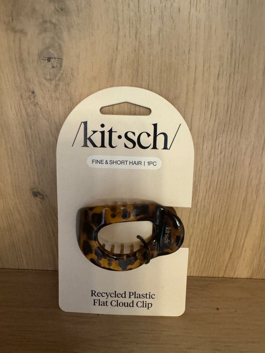 KITSCH - Recycled Plastic Small Flat Cloud Clip - Tort