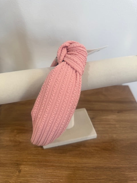 Ribbed Knotted Headband