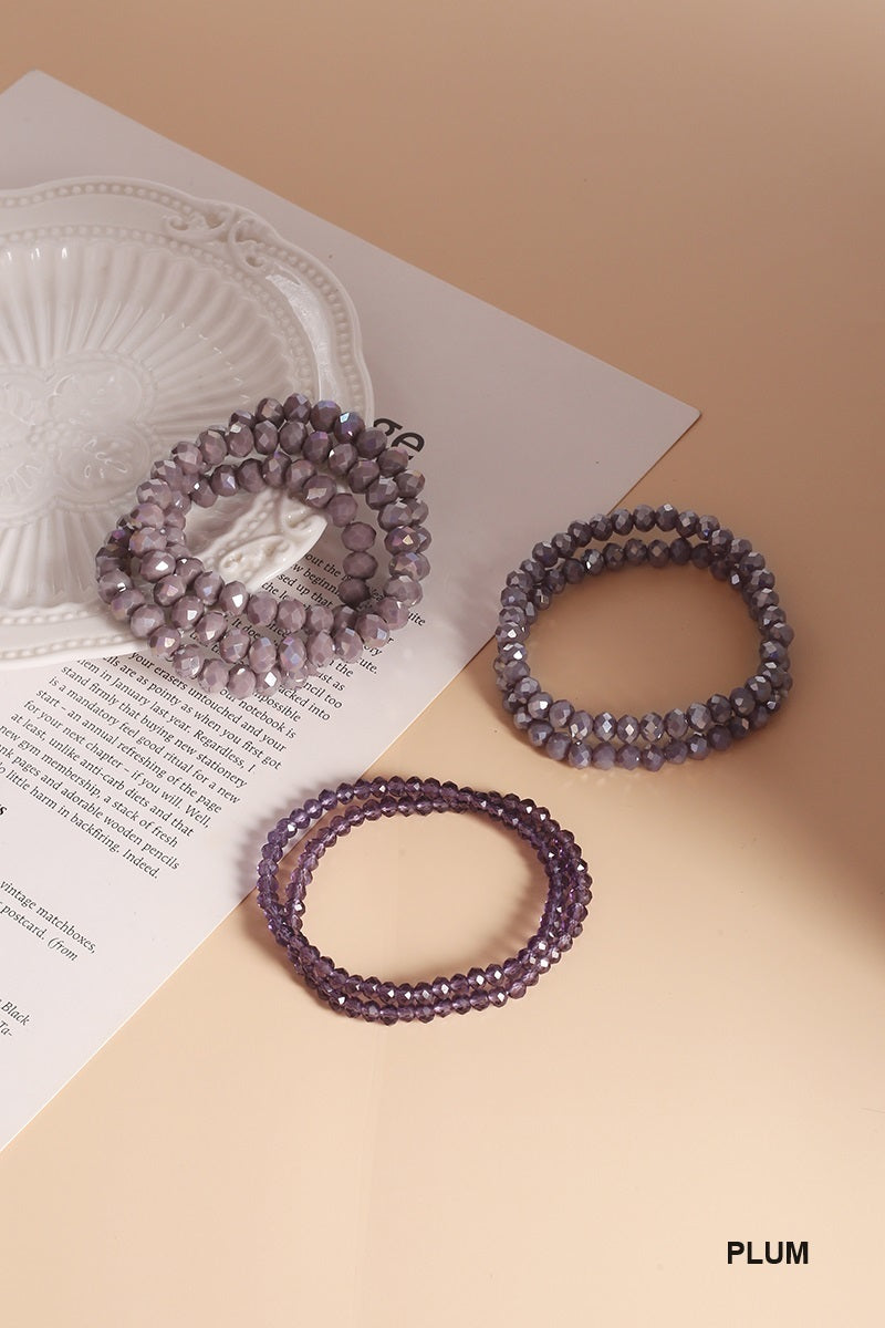 7pcs Multi-Layer Stackable Beaded Bracelet