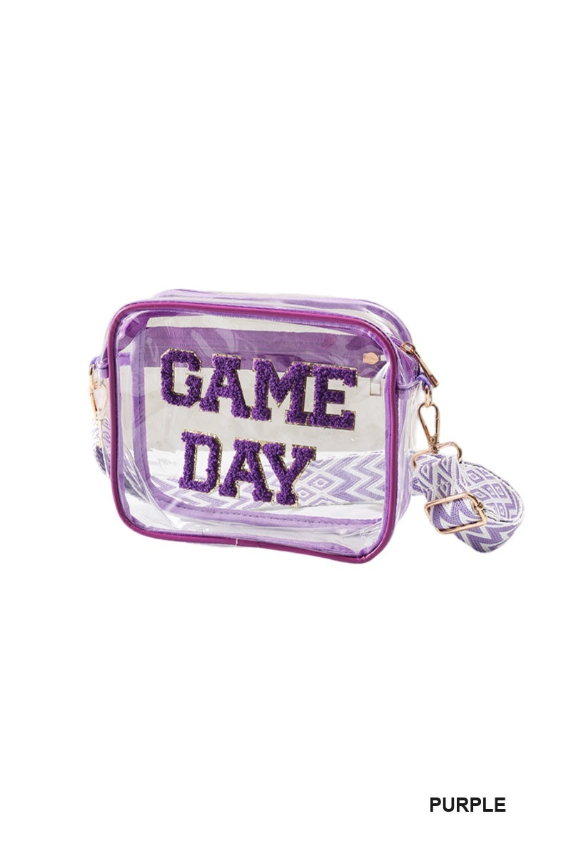 Game Day Stadium Transparent Crossbody