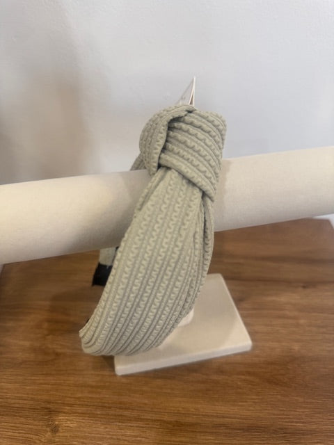 Ribbed Knotted Headband