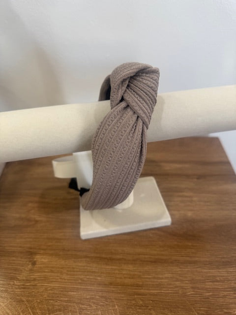 Ribbed Knotted Headband