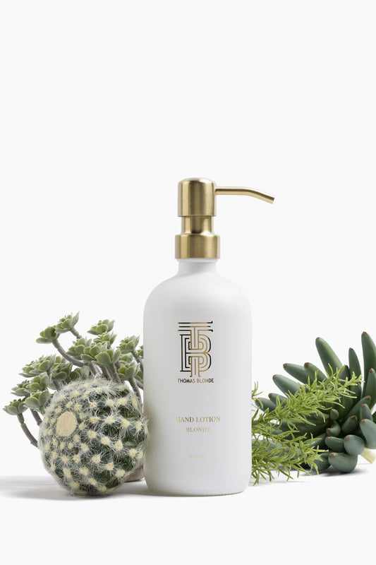 Thomas Blonde Hand Soap Glass Dispenser - Joshua Tree