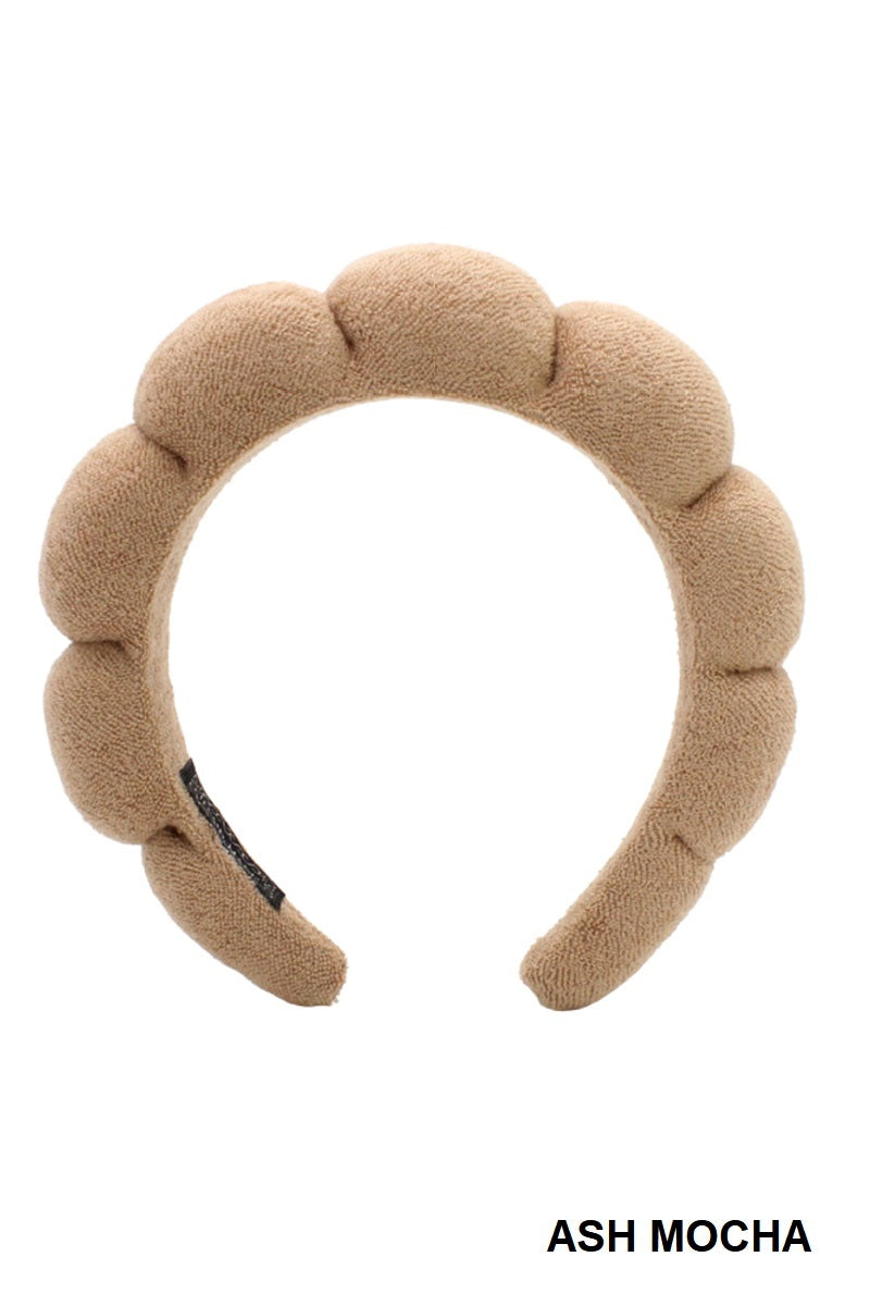 Spa Sponge Terry Towel Headband