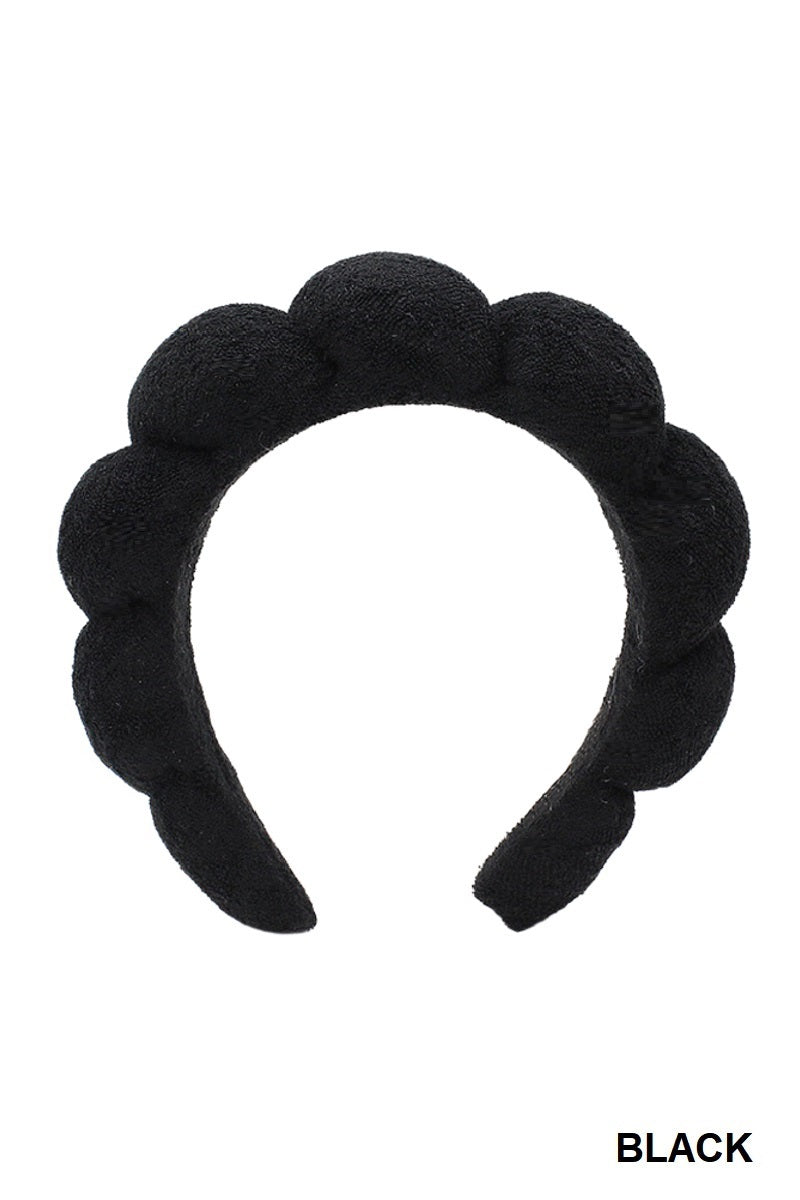 Spa Sponge Terry Towel Headband
