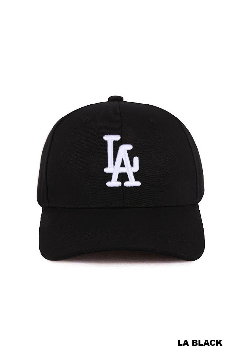 LA Embroidered Baseball Cap Hat