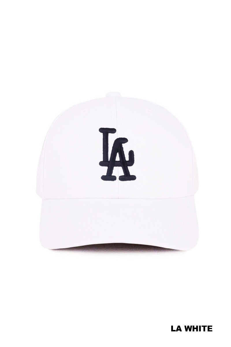 LA Embroidered Baseball Cap Hat