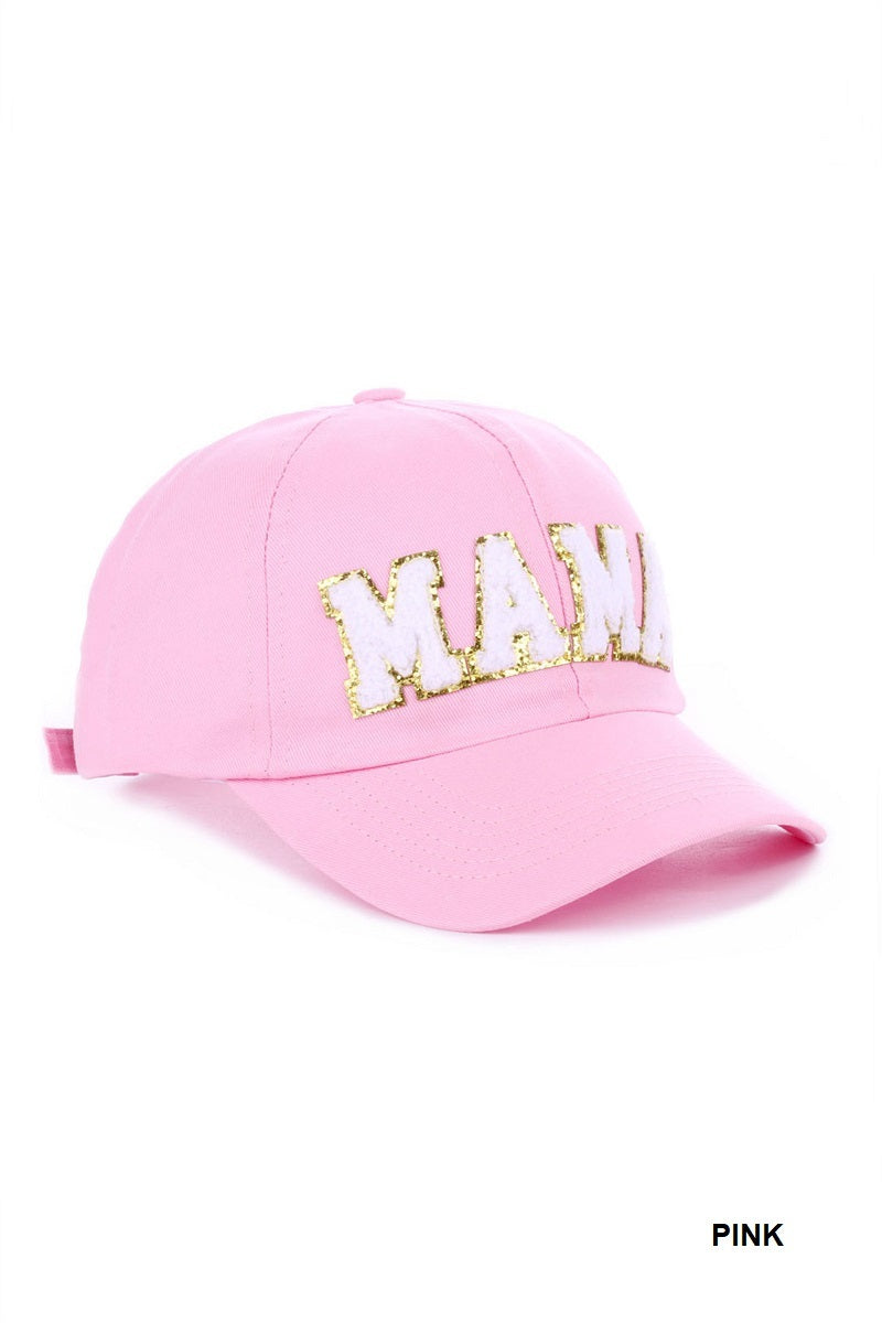 Mama Chenille Patch Hat