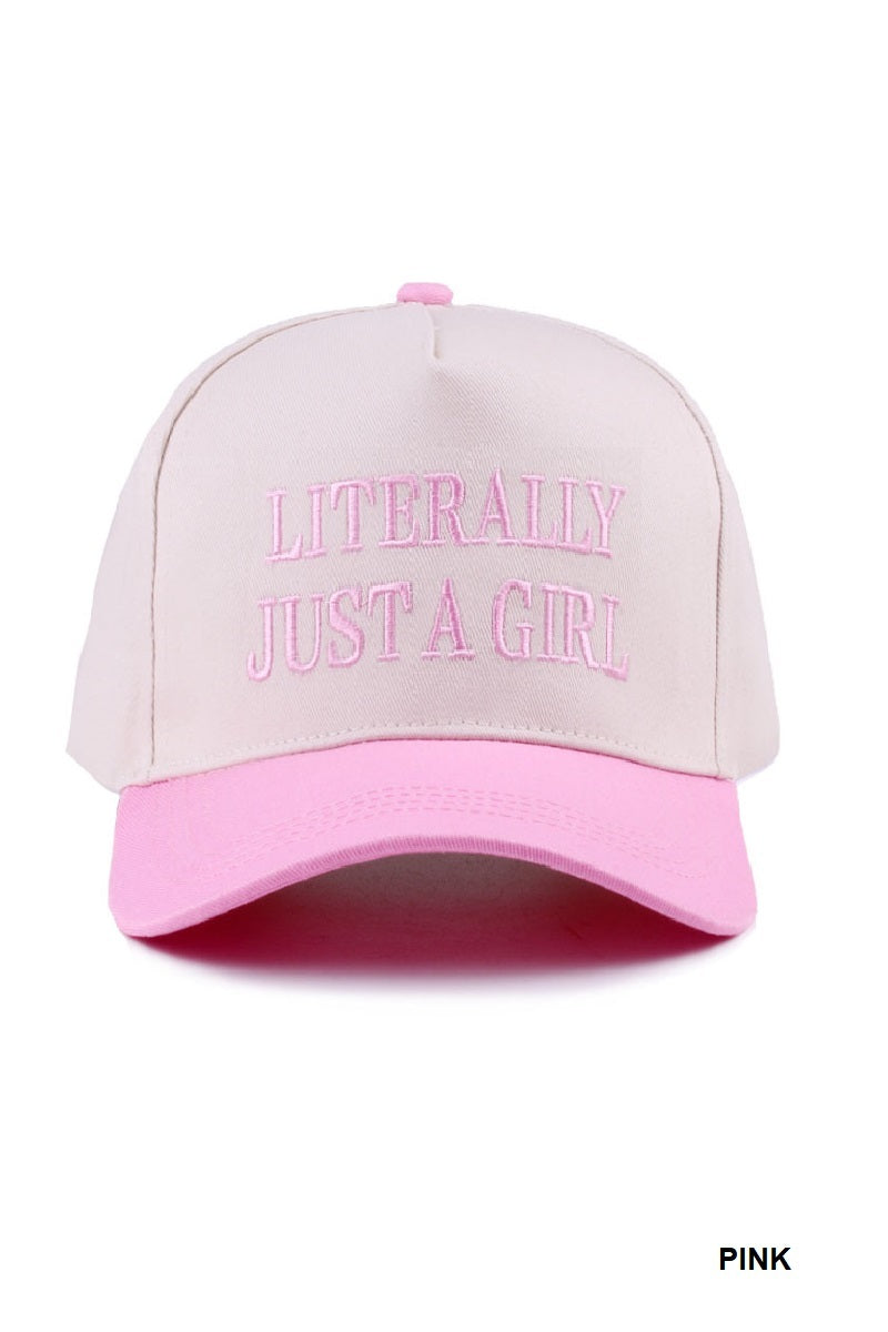 JUST A GIRL HAT
