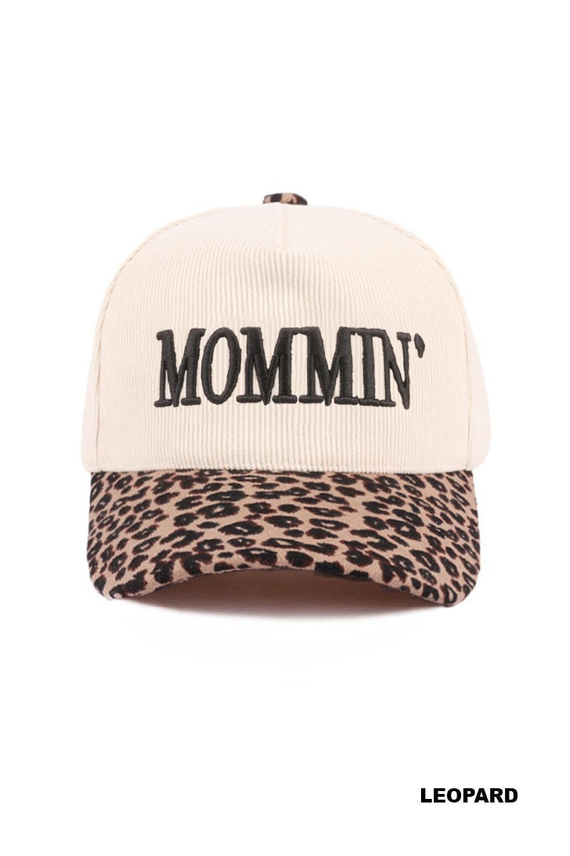 Mommin’ Two-Tone Corduroy Cap