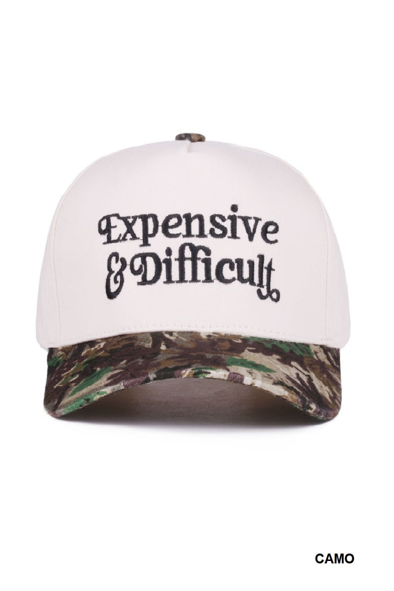 EXPENSIVE & DIFFICULT HAT