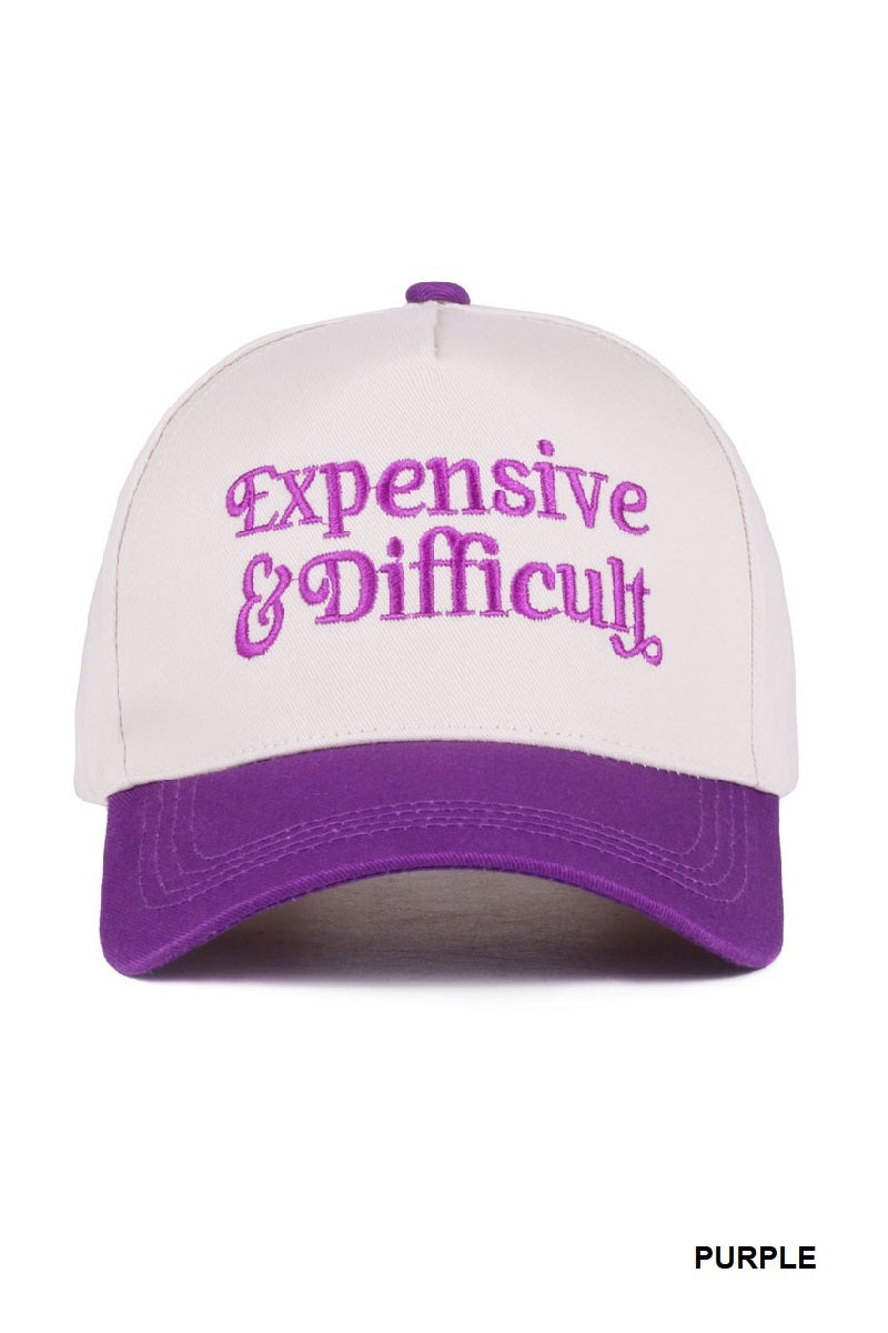 EXPENSIVE & DIFFICULT HAT