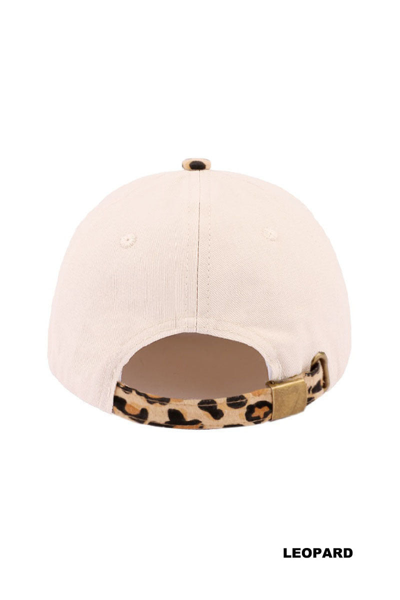 Brunettes Have More Fun Trucker Hat - Leopard