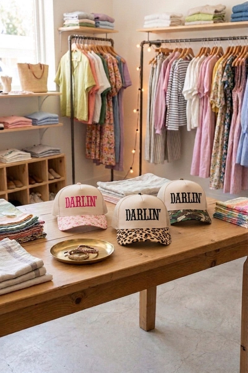 Darlin' Mesh Snapback Trucker Hat
