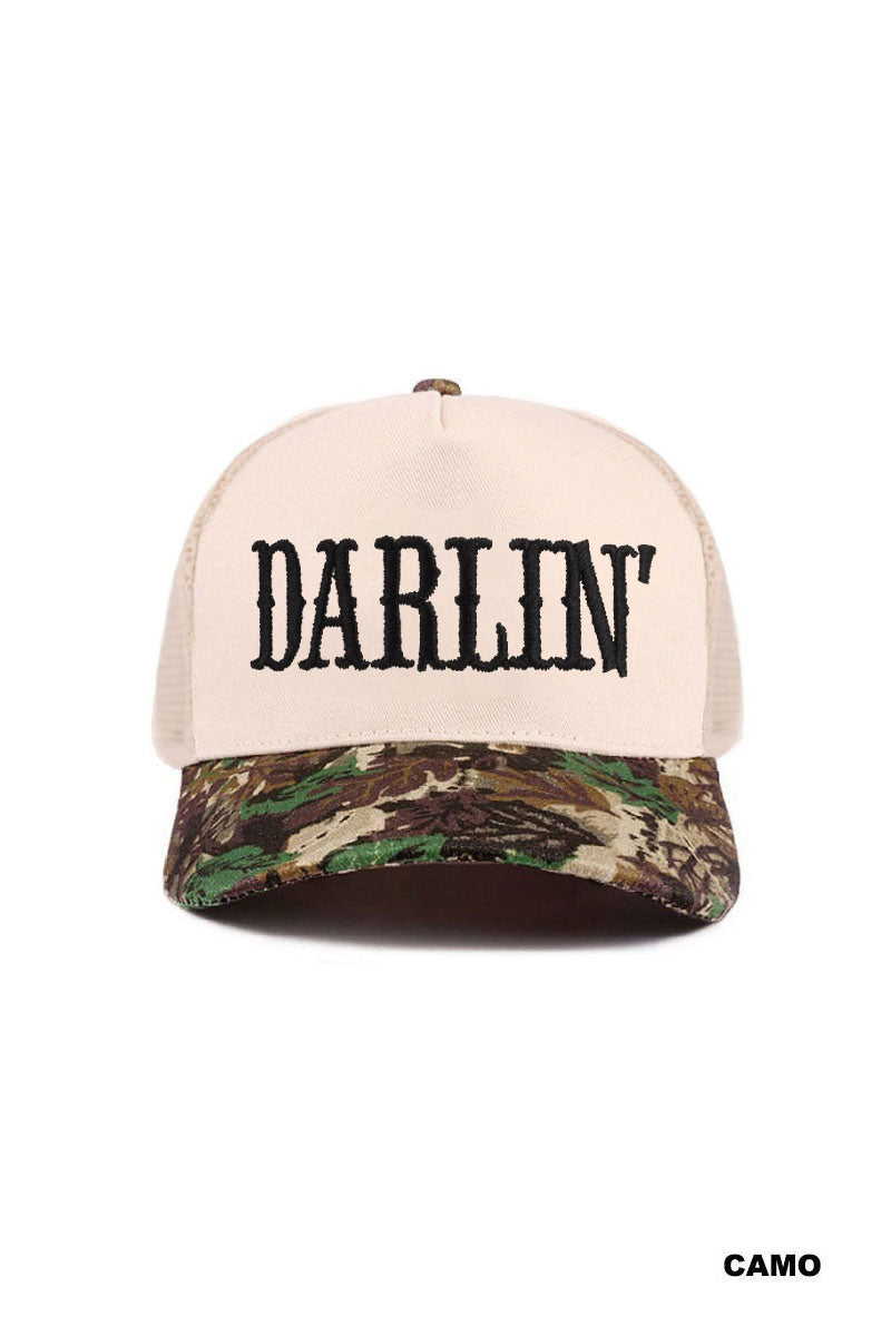 Darlin' Mesh Snapback Trucker Hat