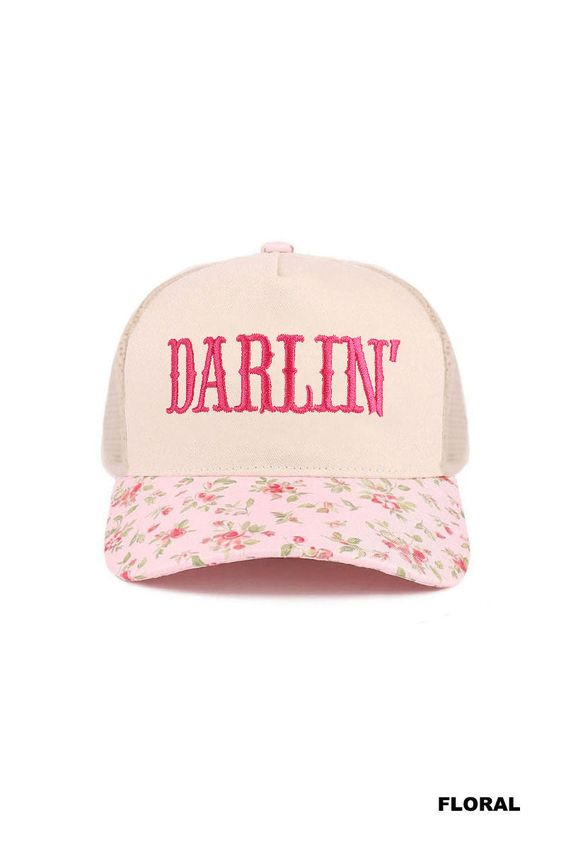 Darlin' Mesh Snapback Trucker Hat