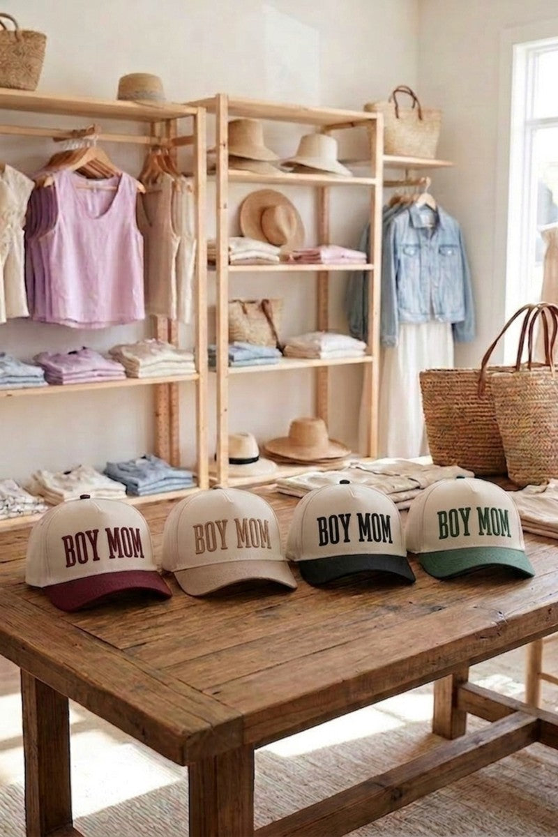 Boy Mom Trucker Hat