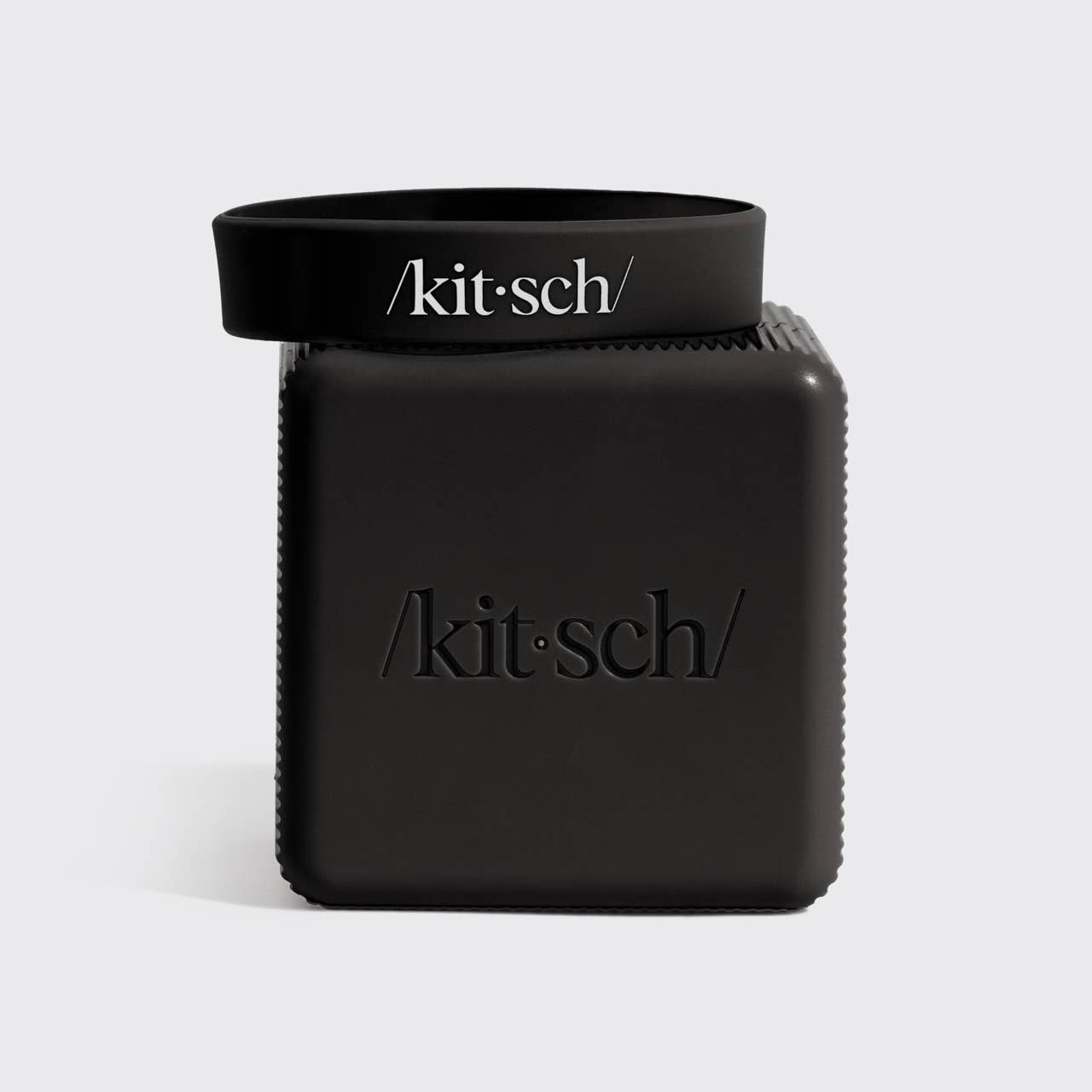 KITSCH - 2-Compartment Travel Case - Black