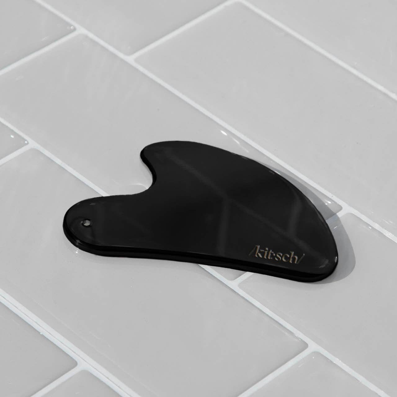 KITSCH - Stainless Steel Gua Sha - Matte Black