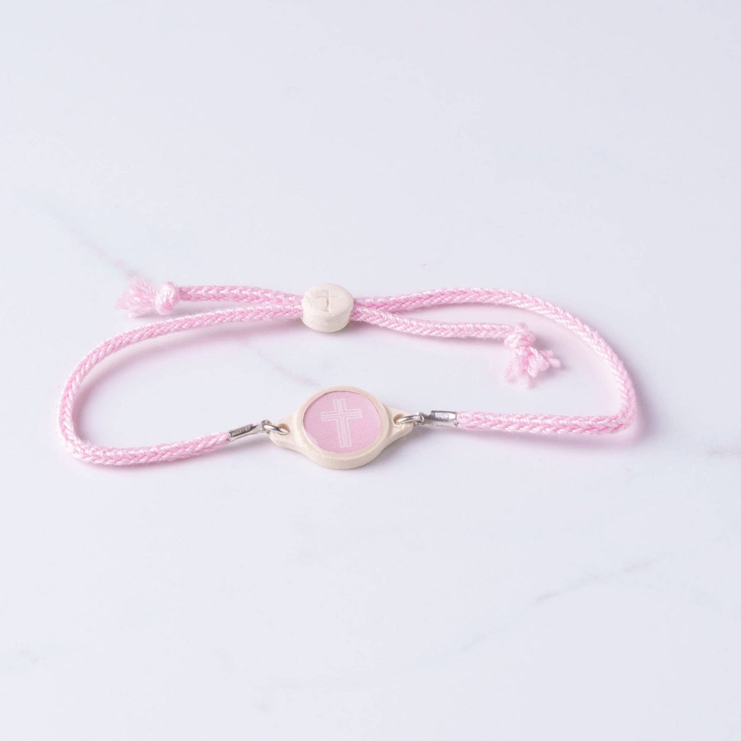 Tap To Pray™ - Survivor Series Handmade Bracelets - Lotus+ Cross