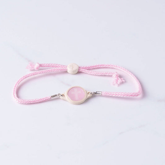 Tap To Pray™ - Survivor Series Handmade Bracelets - Lotus+ Cross