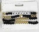 GAMEDAY layered Stretch Bracelets