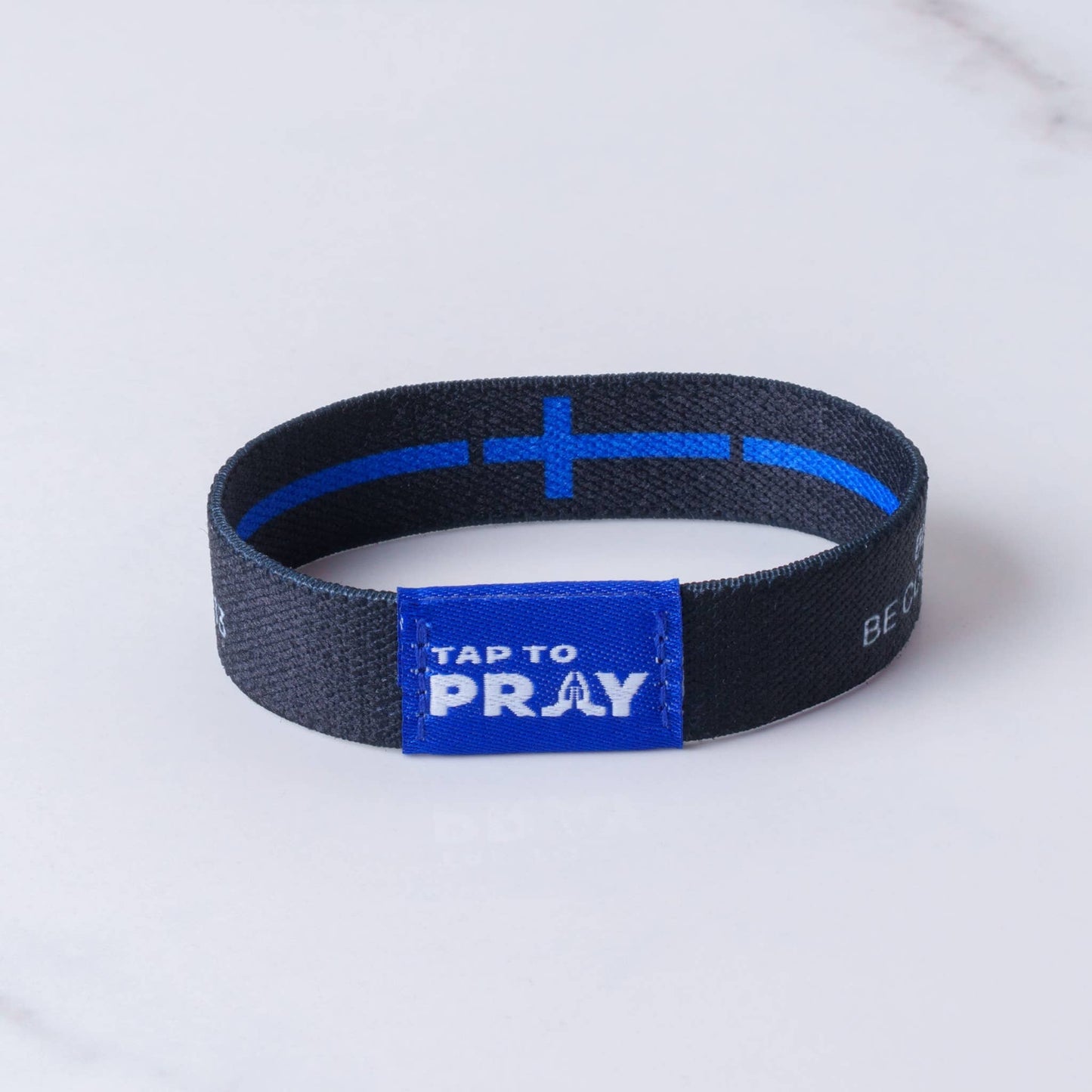Tap To Pray™ Wristbands - First Responders Law Enforcement - Medium