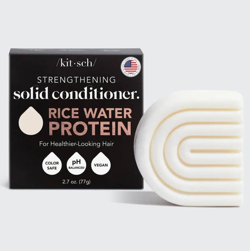 KITSCH - Rice Water Protein Conditioner Bar for Hair Growth