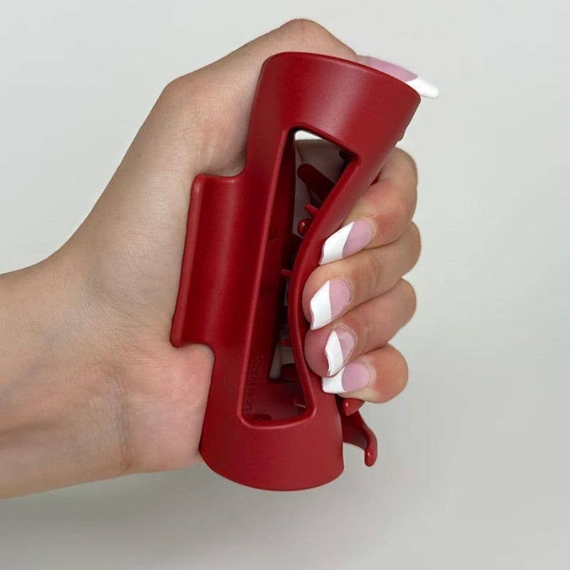 JOSSLYN Jumbo Bendable Flexible Hair Claw Clips