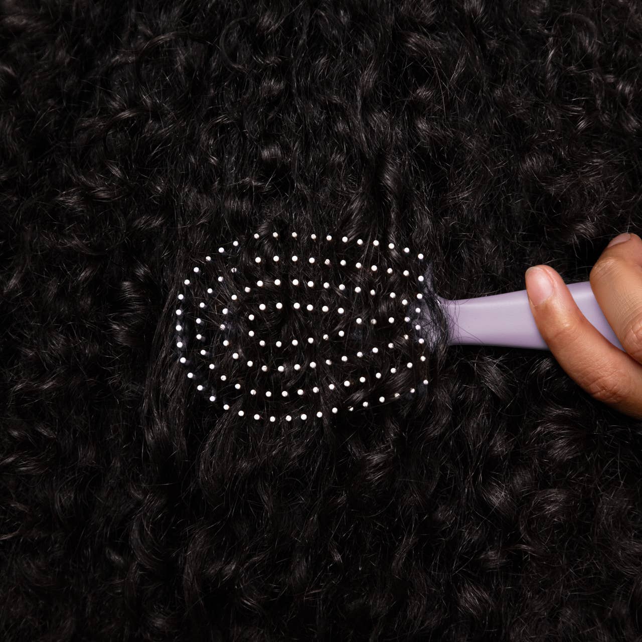 KITSCH - Mini Soft Violet Detangling Flexi Brush KITSCH