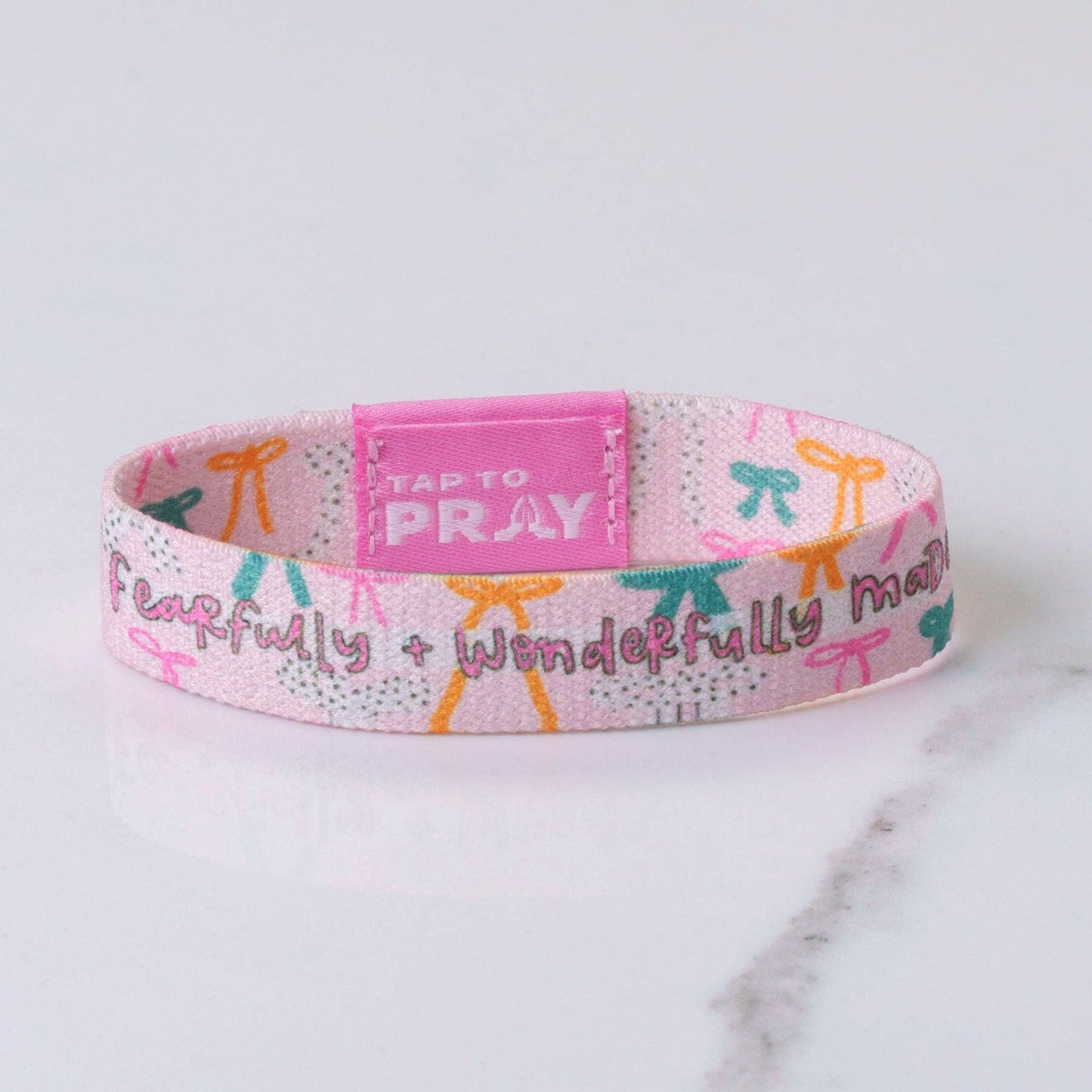 Tap To Pray - Kingfolk Series Wristband - Fearfully & Wonderfully Made - Medium