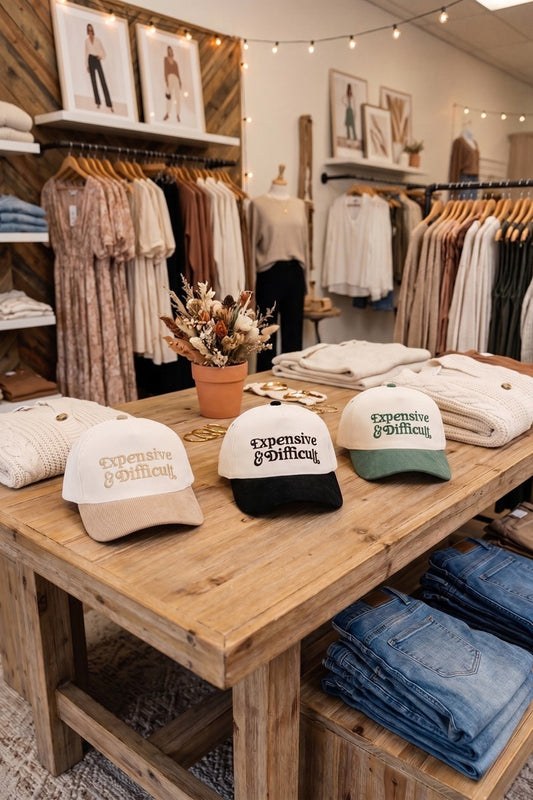 Expensive & Difficult Corduroy Hat