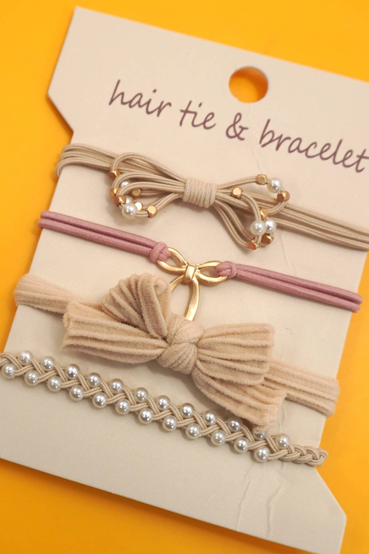 Boho Bracelet Hair Ties