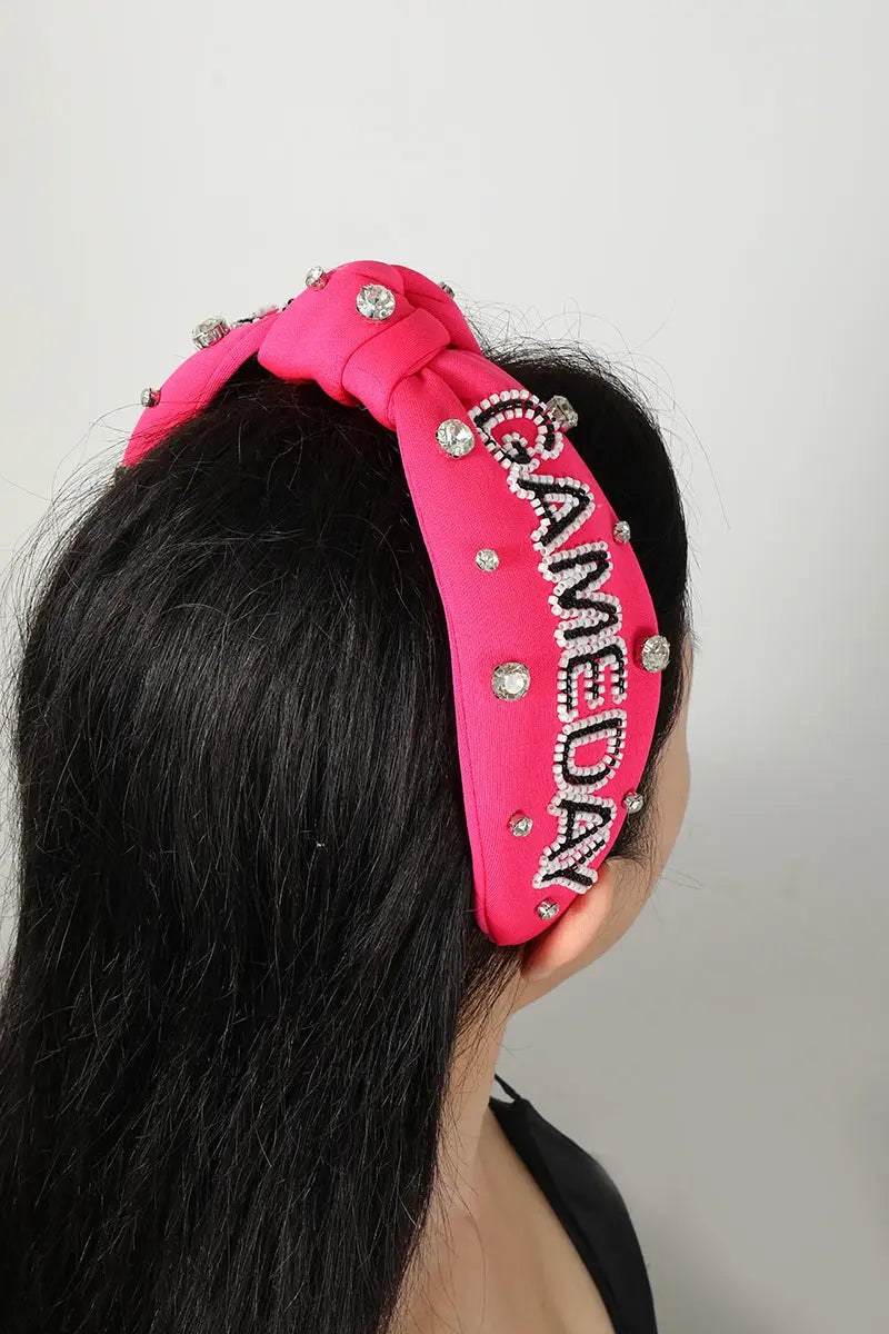 Game day Rhinestone Headband Zenana